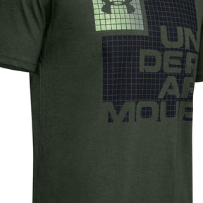 Polera manga corta UA Grid para hombre