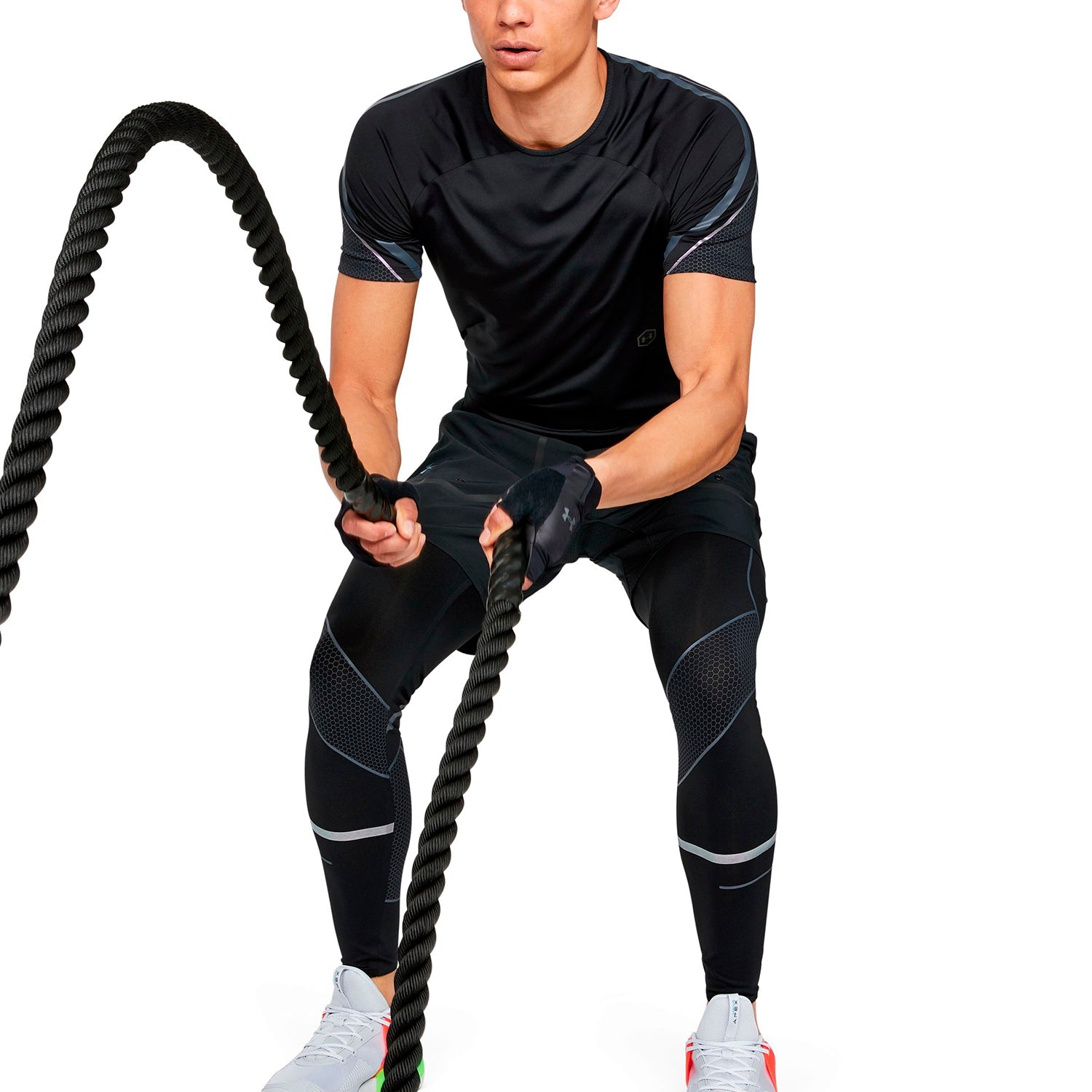 Polera manga corta UA RUSH™ Graphic para hombre