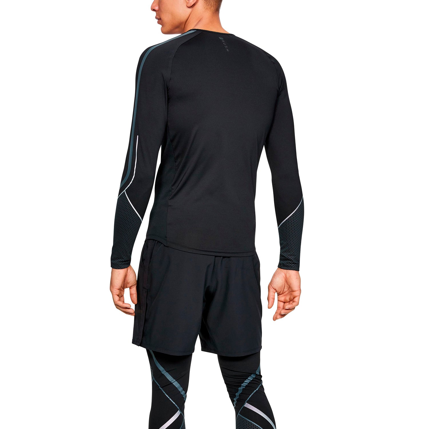 Polera manga larga UA RUSH™ Graphic para hombre