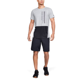 Polera manga corta con bloque de color UA MK-1 para hombre