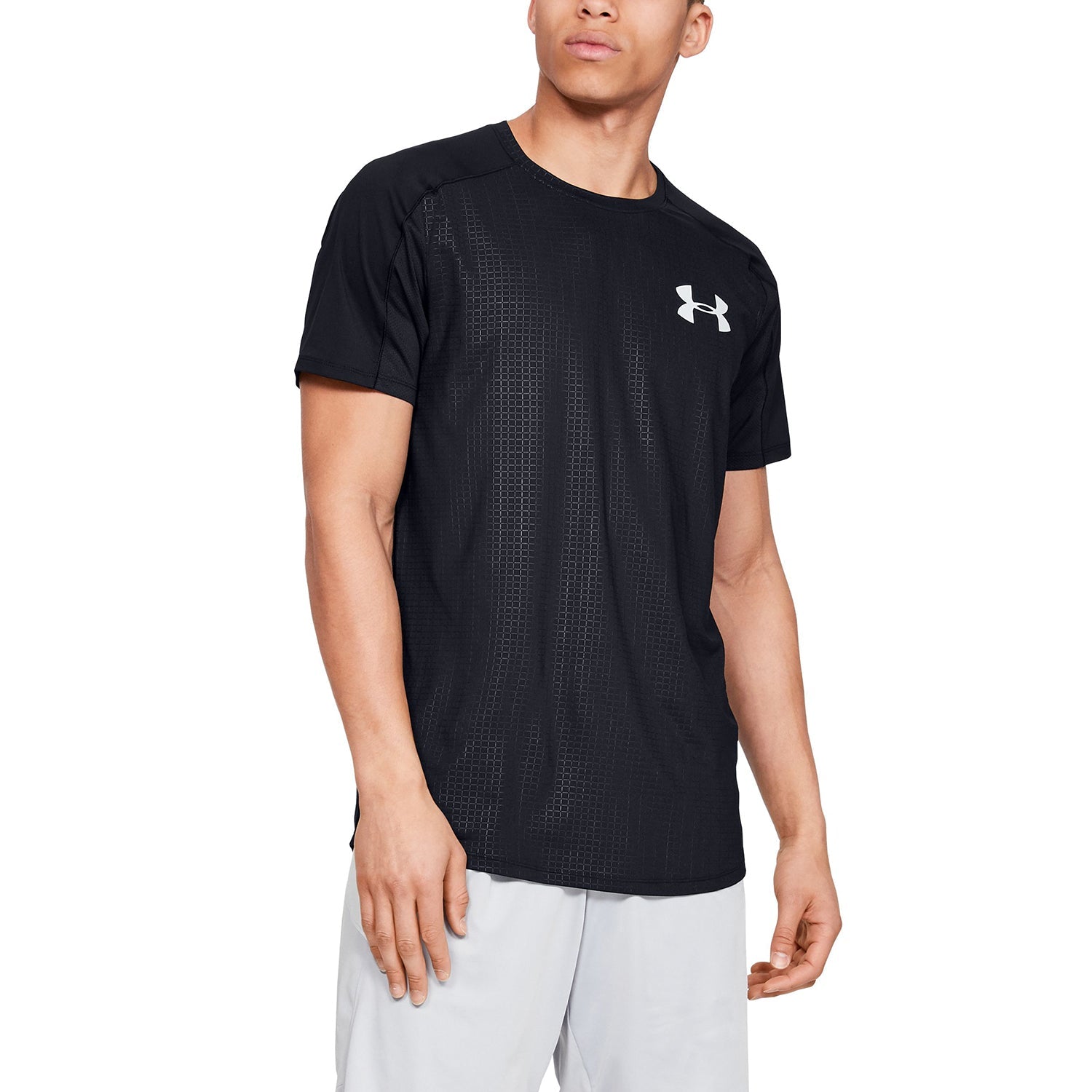 Polera Manga Corta UA MK-1 Emboss para Hombre