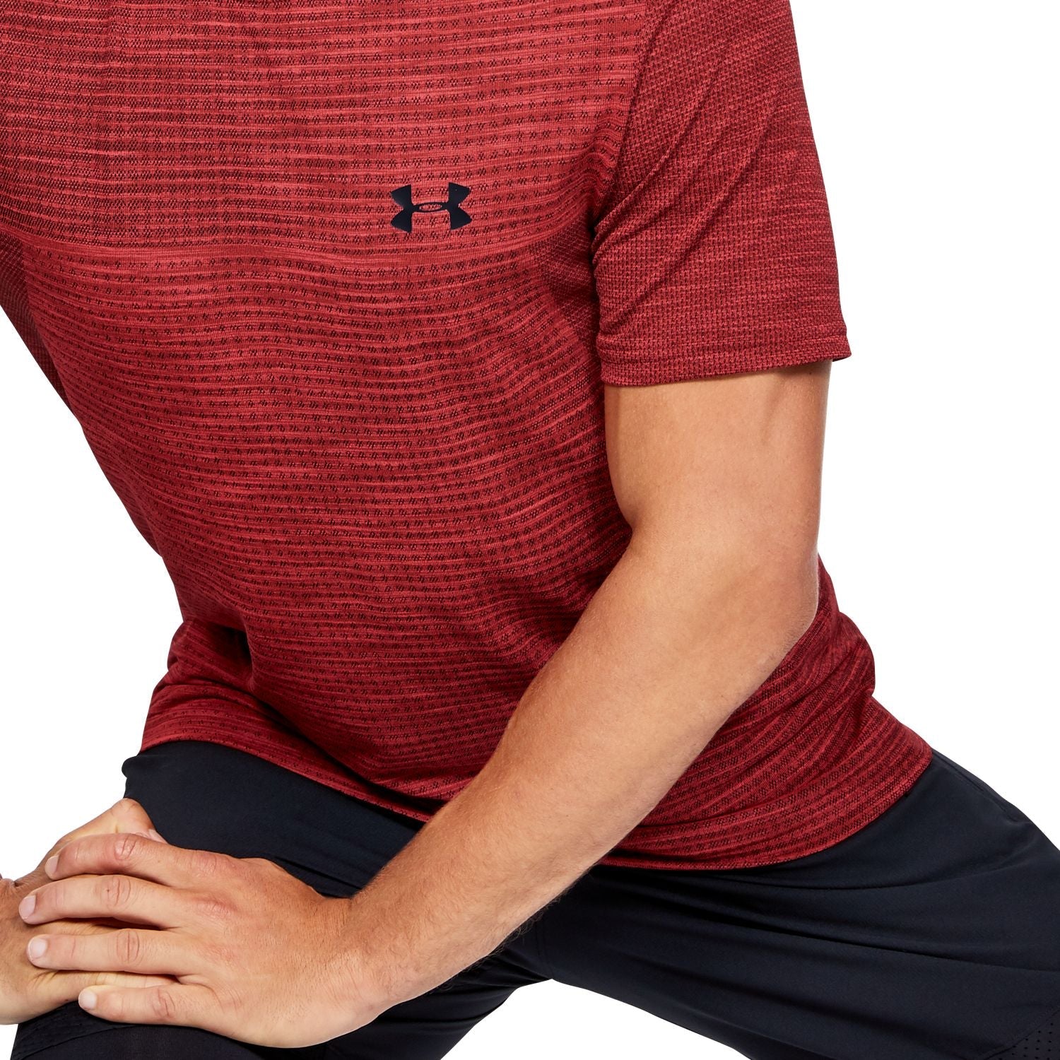 Polera Manga Corta UA Vanish Seamless para Hombre