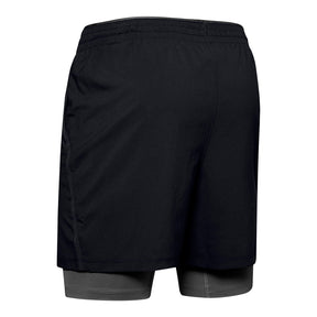 Shorts UA Qualifier 2-in-1 para hombre