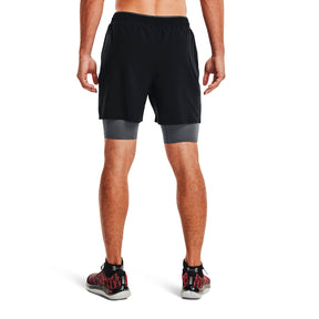 Shorts UA Qualifier 2-in-1 para hombre
