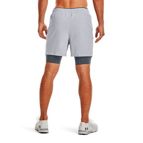Shorts UA Qualifier 2-in-1 para hombre