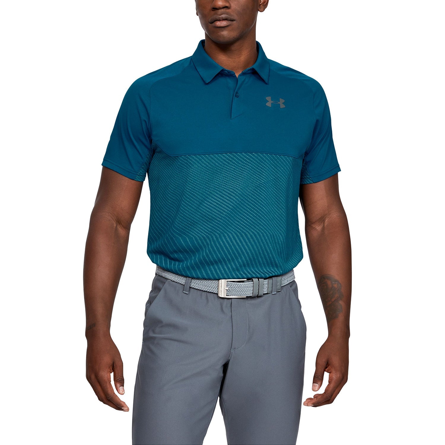Polera Polo UA Vanish Blocked para Hombre