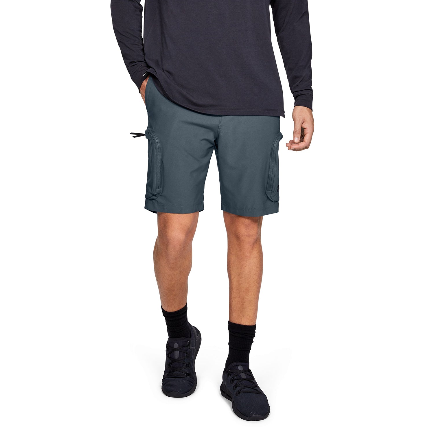 Shorts cargo tejidos UA Unstoppable para hombre