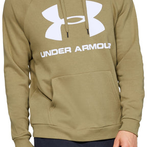 Sudadera con capucha UA Rival Fleece Logo para hombre
