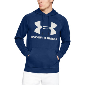 Sudadera con capucha UA Rival Fleece Logo para hombre
