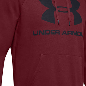 Sudadera con capucha UA Rival Fleece Logo para hombre