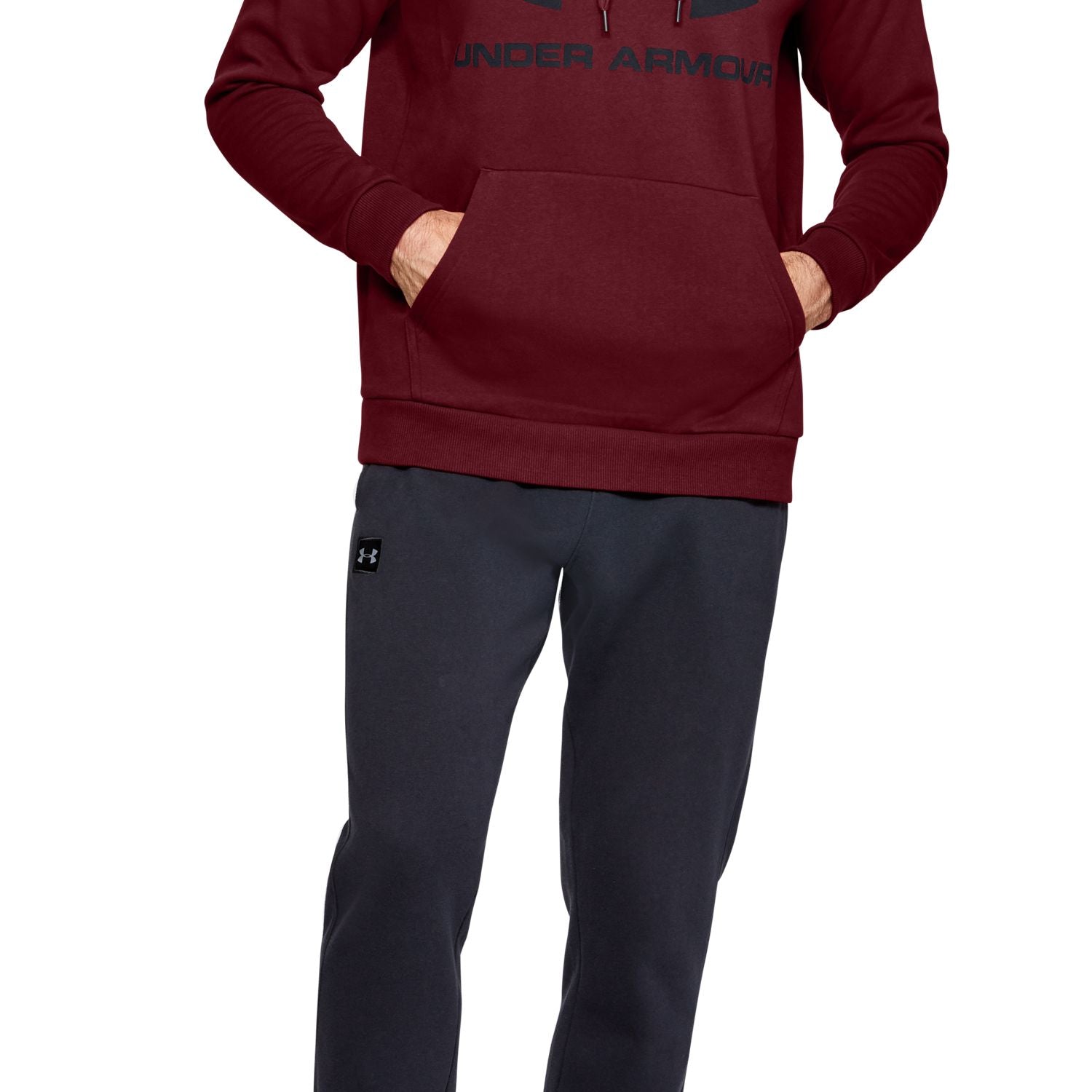 Sudadera con capucha UA Rival Fleece Logo para hombre