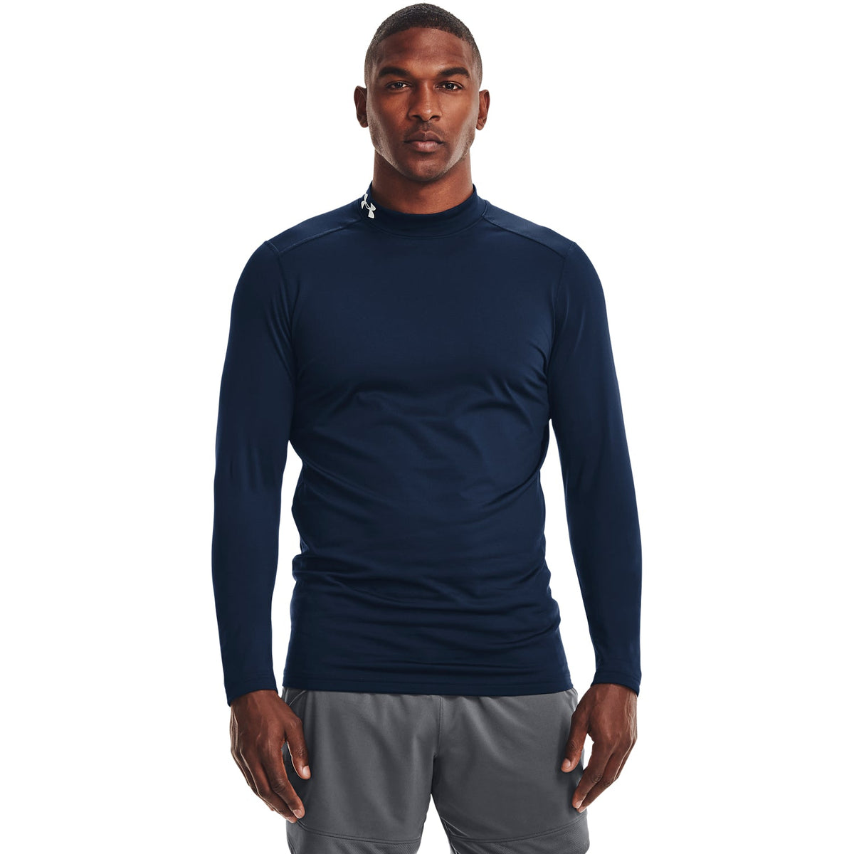 Polera Manga Larga Ua Armour Cg Fitted para Hombre