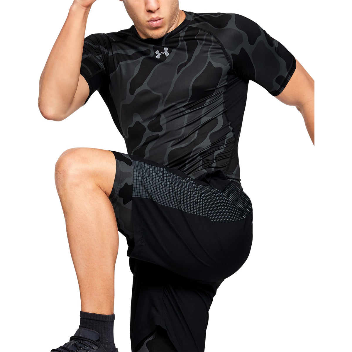 Polera Manga Corta HeatGear® Armour para Hombre