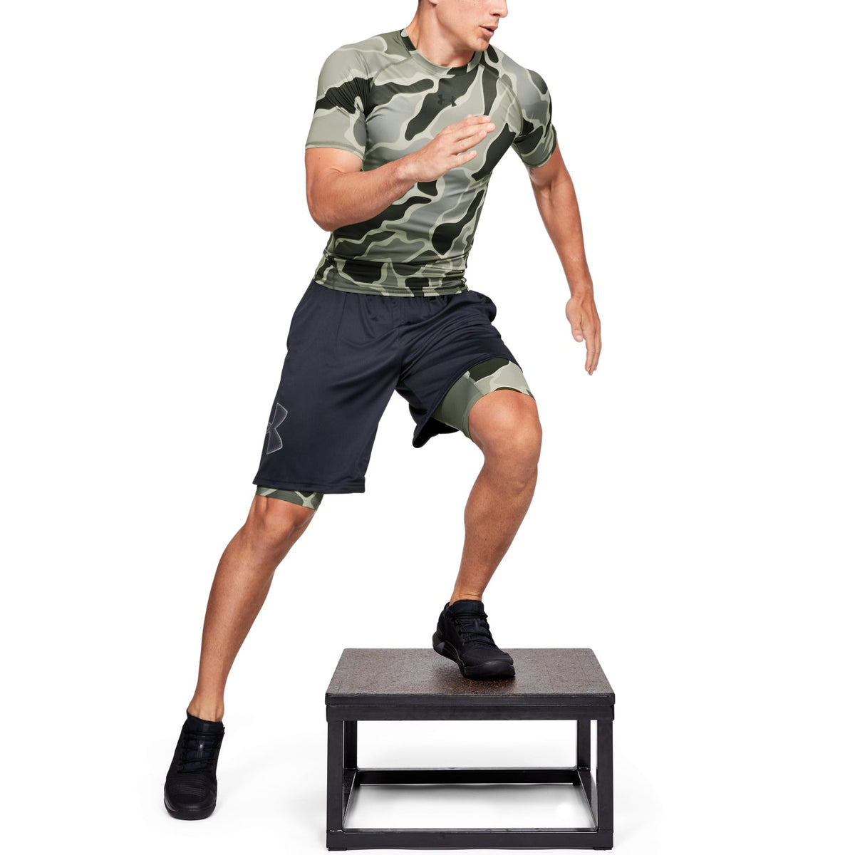 Polera Manga Corta HeatGear® Armour para Hombre