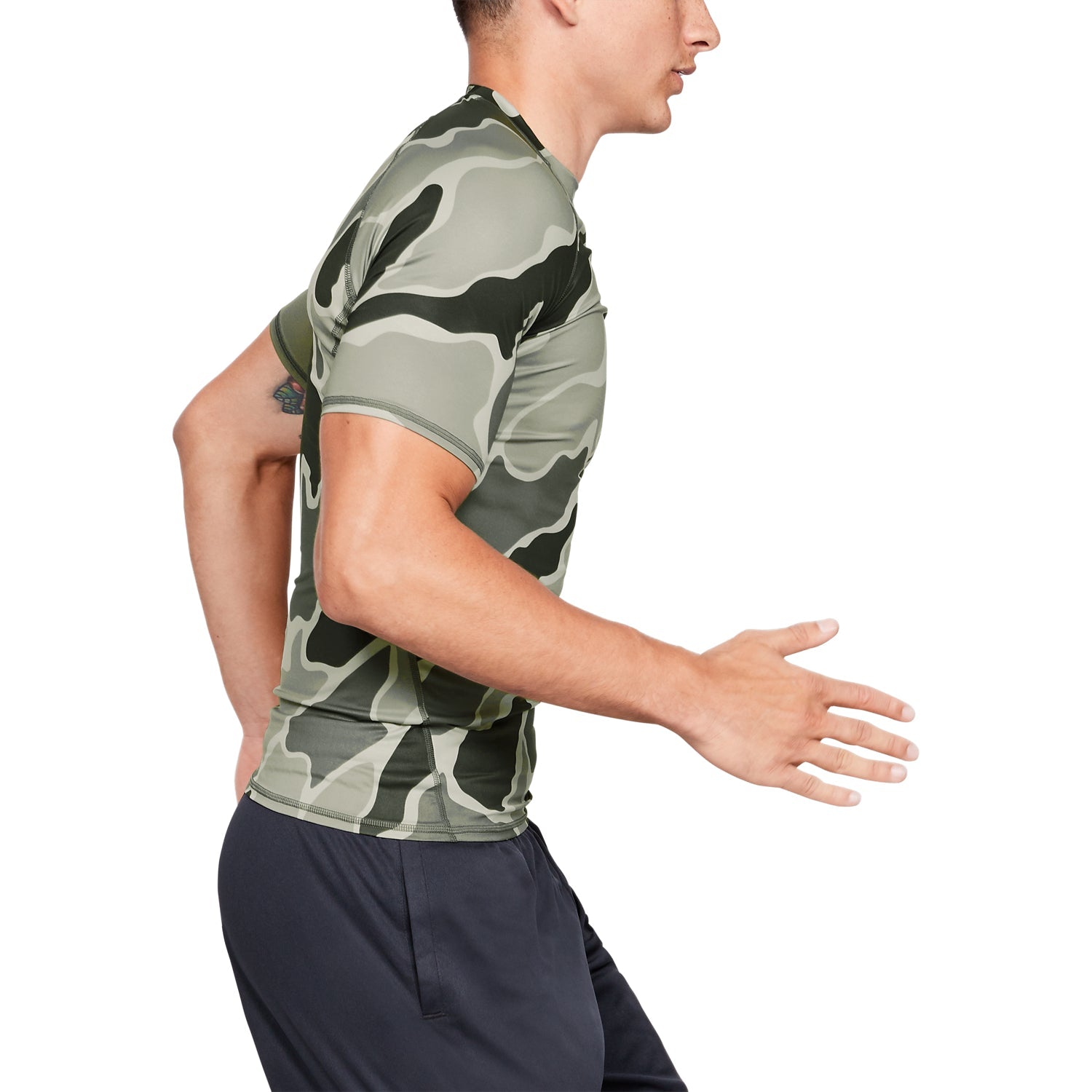 Polera Manga Corta HeatGear® Armour para Hombre