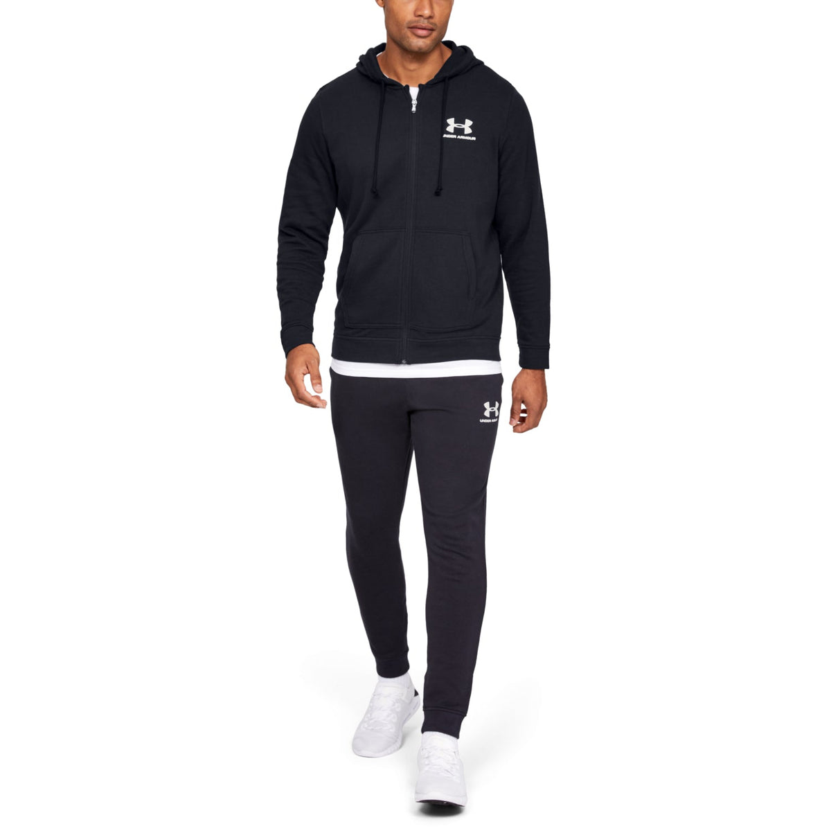 Polerón de polar UA Sportstyle con cierre completo para hombre