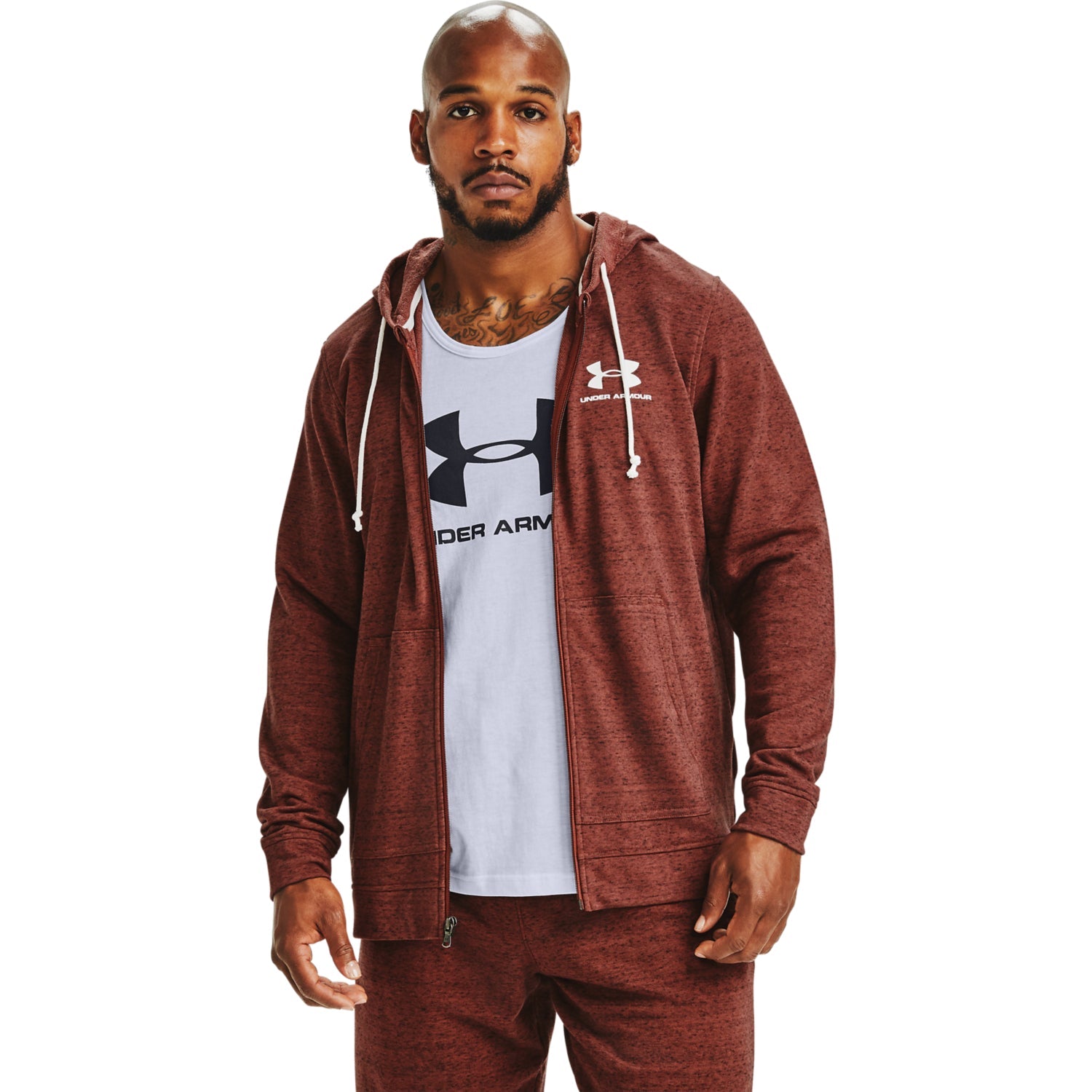 Polerón de polar UA Sportstyle con cierre completo para hombre