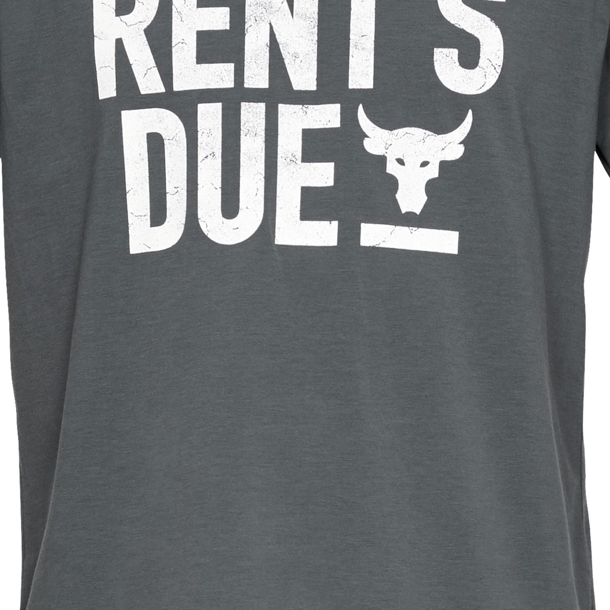 Polera Manga Corta Project Rock Rents Due para Hombre