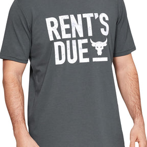 Polera Manga Corta Project Rock Rents Due para Hombre