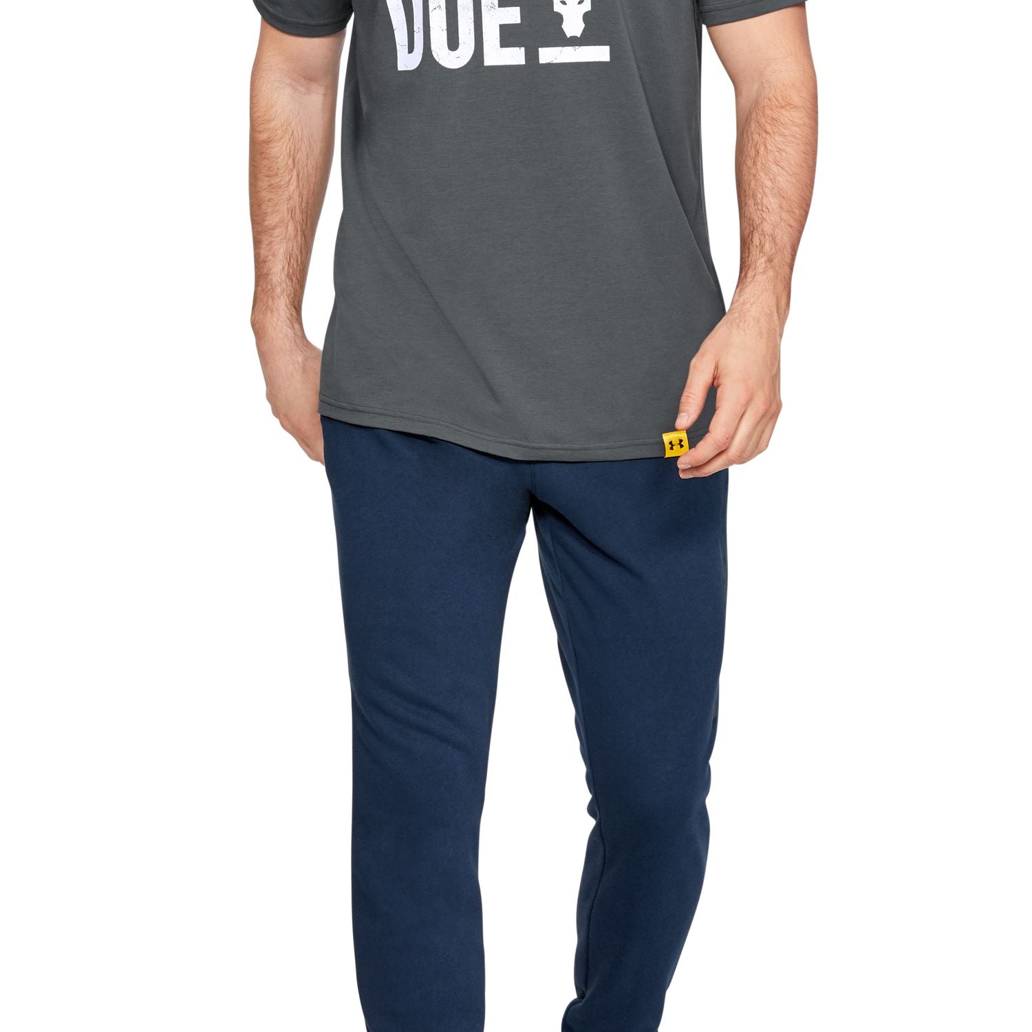 Polera Manga Corta Project Rock Rents Due para Hombre