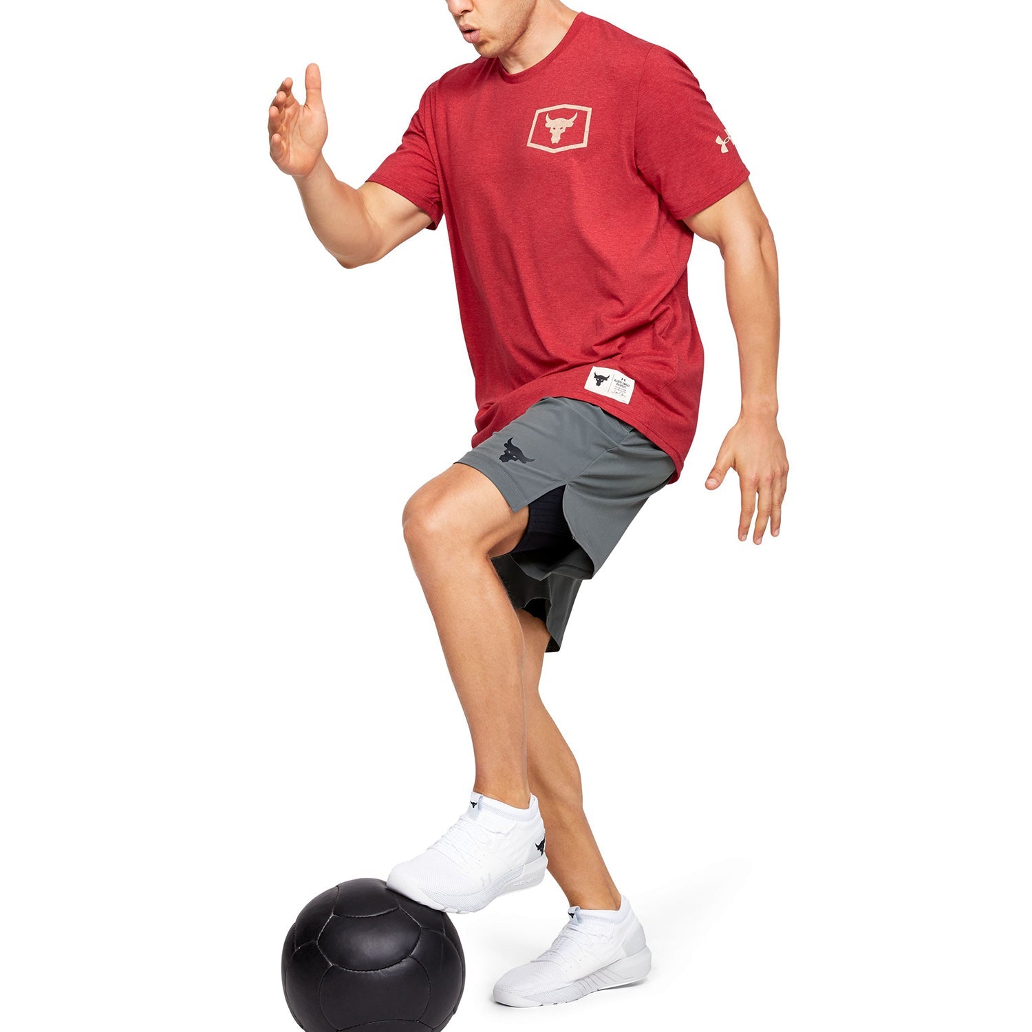 Polera Manga Corta Project Rock Iron Paradise