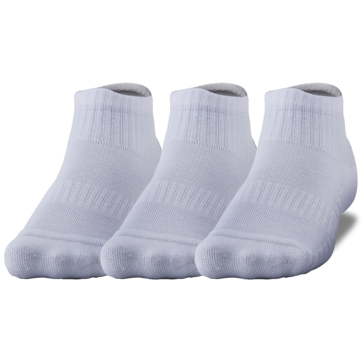 Paquete de tres pares de calcetines UA Training Cotton Quarter para jóvenes