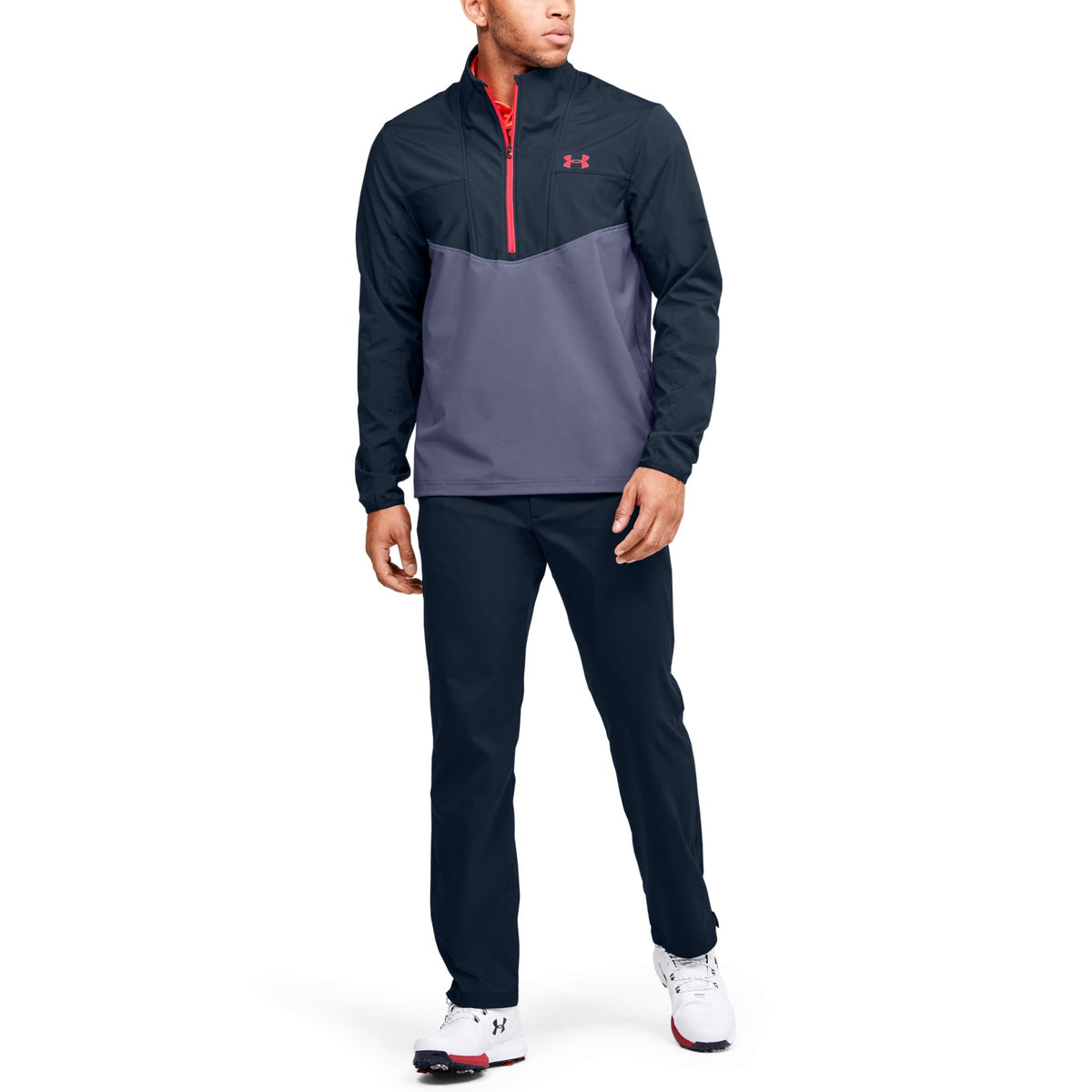 UA Storm Windstrike ½ Zip para Hombre