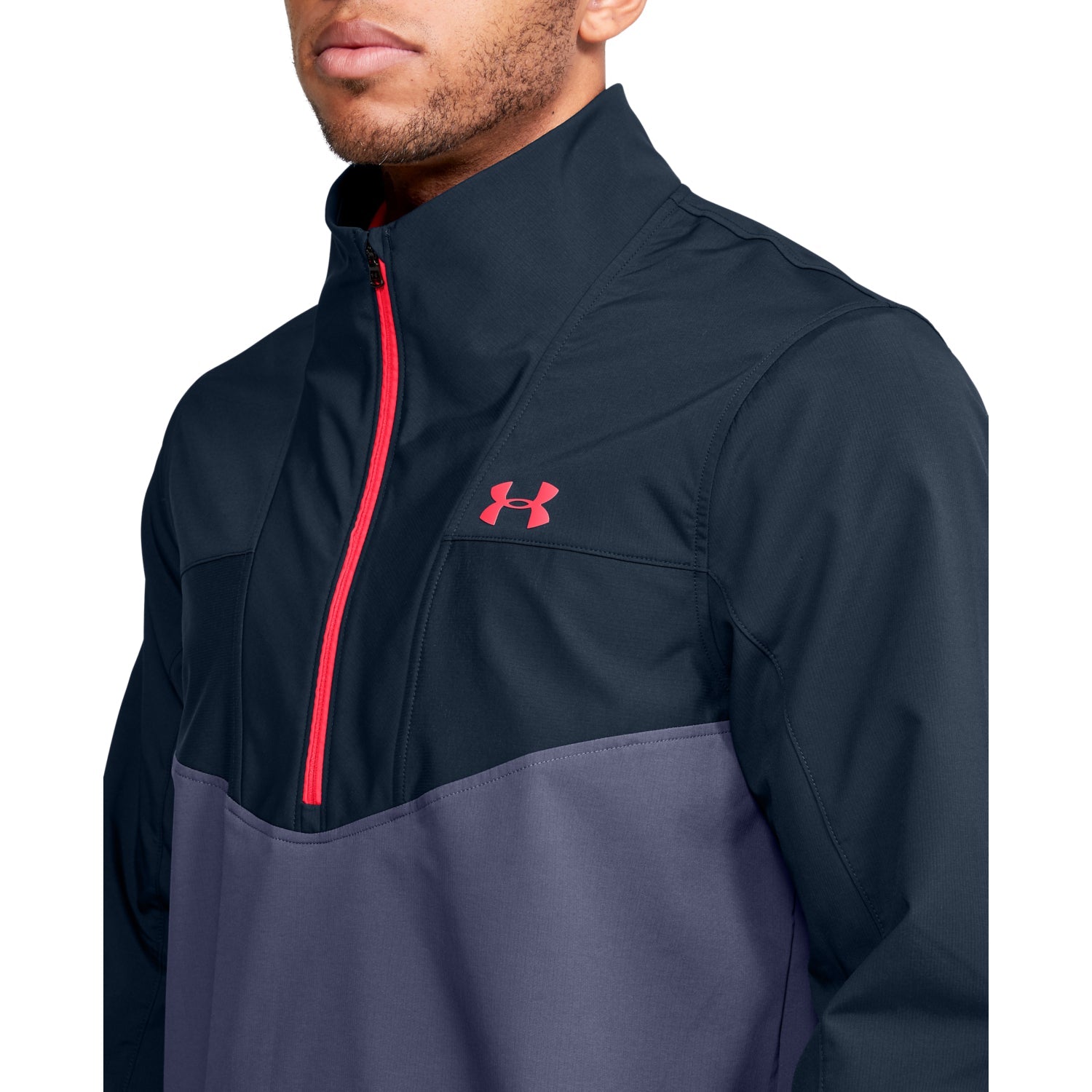 UA Storm Windstrike ½ Zip para Hombre