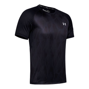 Polera Manga Corta UA Qualifier Iso-Chill Printed Run para Hombre