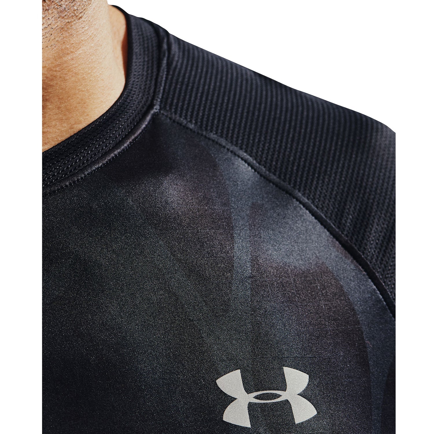 Polera Manga Corta UA Qualifier Iso-Chill Printed Run para Hombre