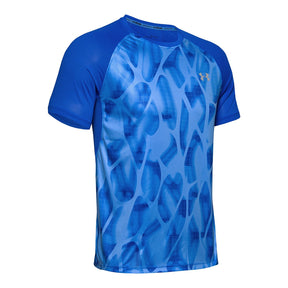 Polera Manga Corta UA Qualifier Iso-Chill Printed Run para Hombre
