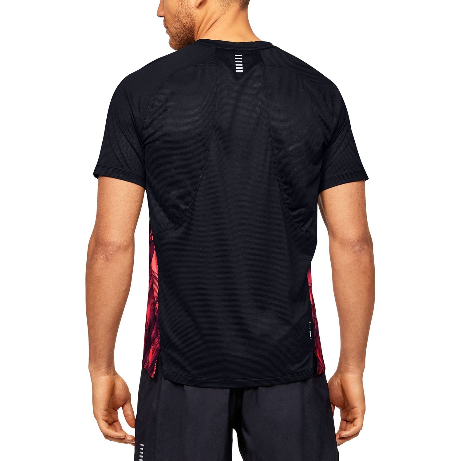 Polera Manga Corta UA Qualifier Iso-Chill Printed Run para Hombre