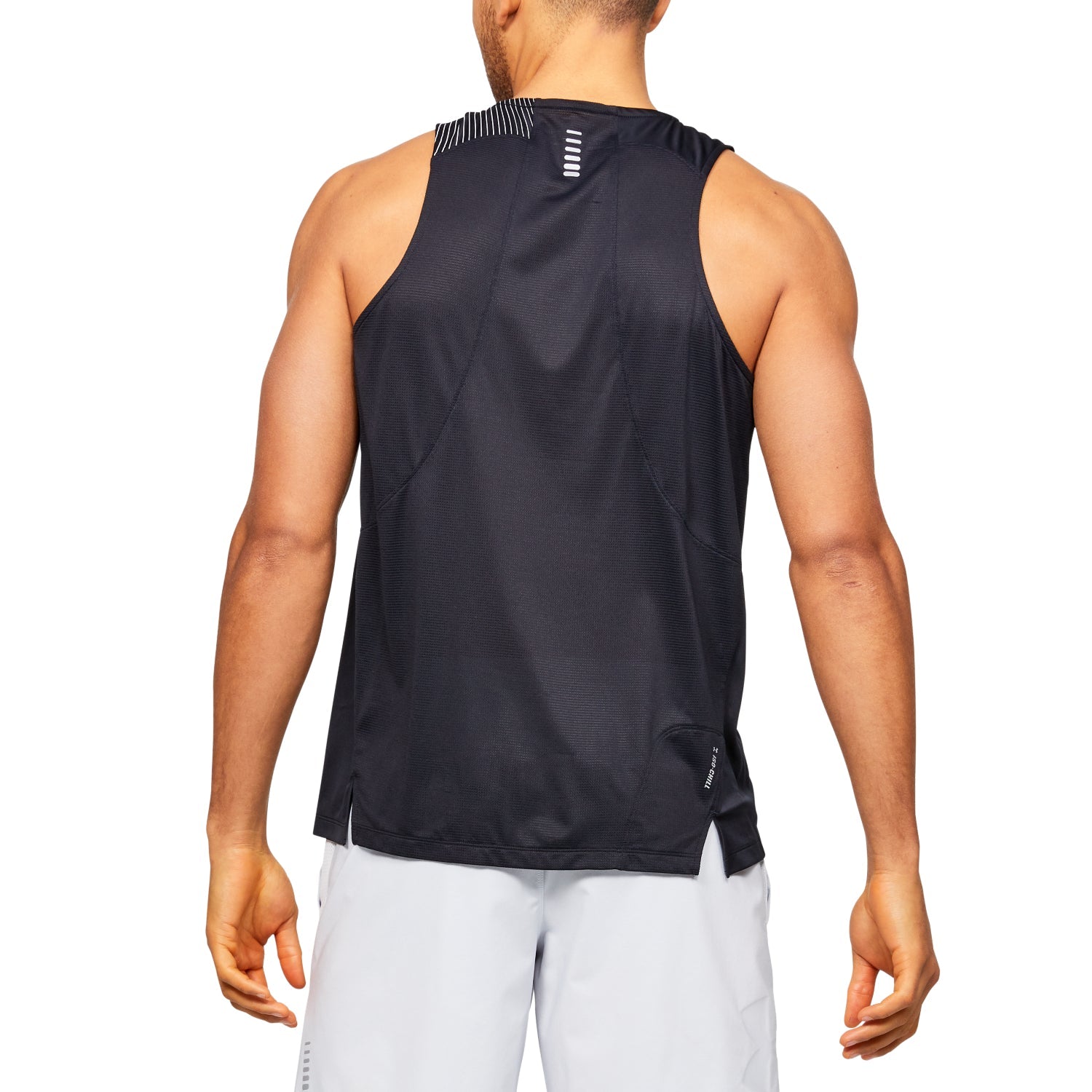 Polera sin Mangas UA Qualifier Iso-Chill Run Singlet para Hombre