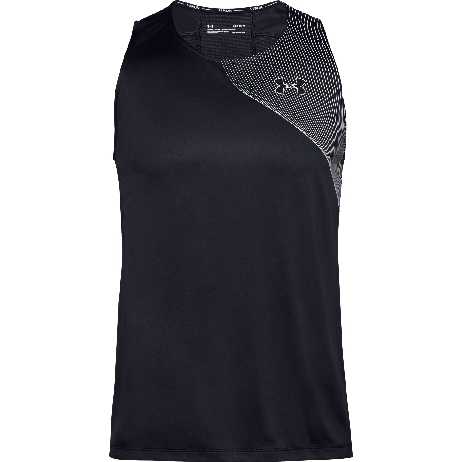 Polera sin Mangas UA Qualifier Iso-Chill Run Singlet para Hombre