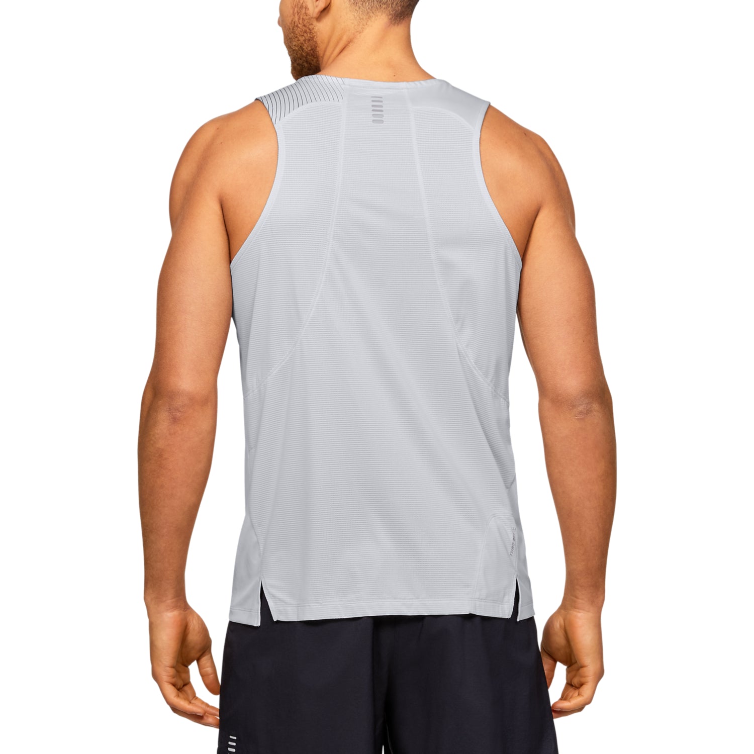 Polera sin Mangas UA Qualifier Iso-Chill Run Singlet para Hombre