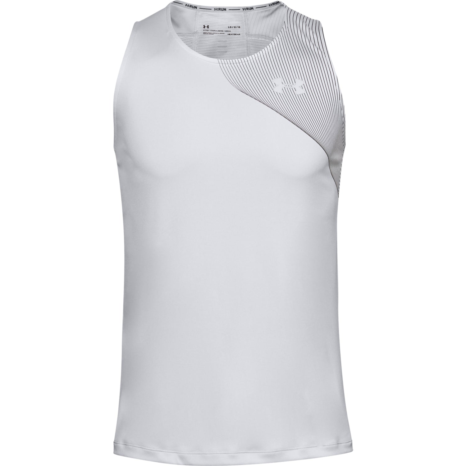 Polera sin Mangas UA Qualifier Iso-Chill Run Singlet para Hombre