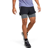 Shorts UA RUSH™ Run 2-in-1 para Hombre