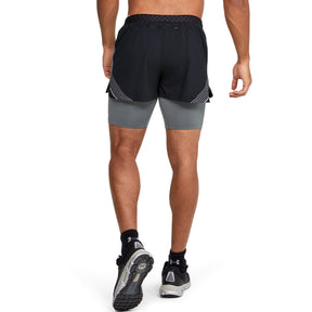 Shorts UA RUSH™ Run 2-in-1 para Hombre