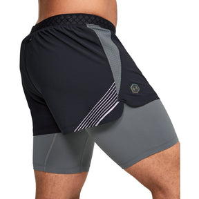 Shorts UA RUSH™ Run 2-in-1 para Hombre