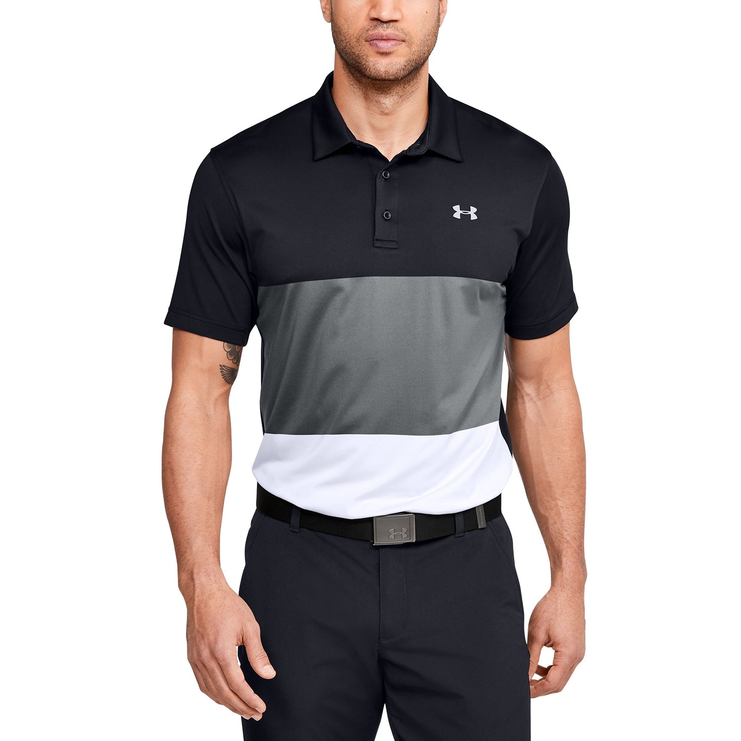 Polera Manga Corta Playoff Polo Colorbl para Hombre