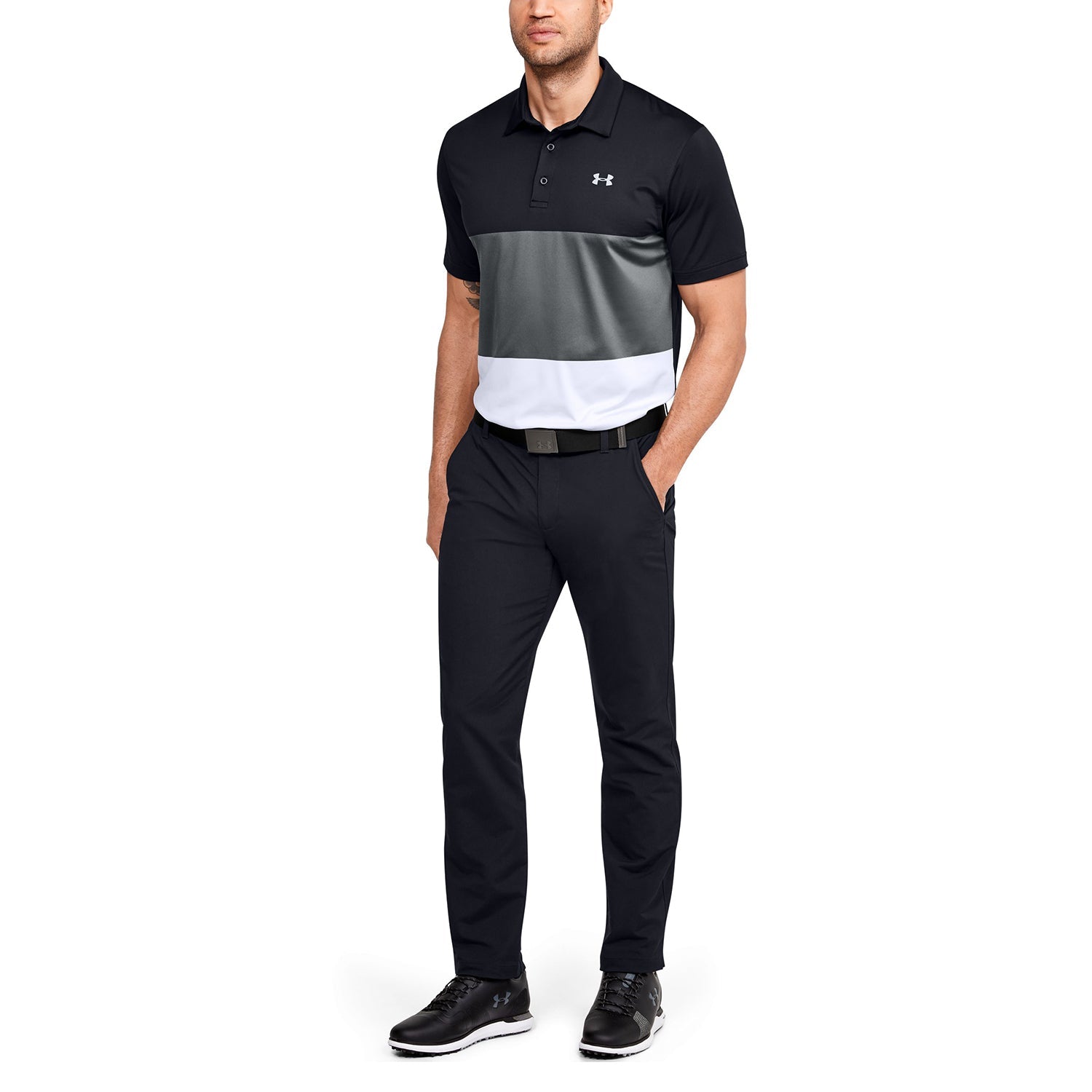 Polera Manga Corta Playoff Polo Colorbl para Hombre
