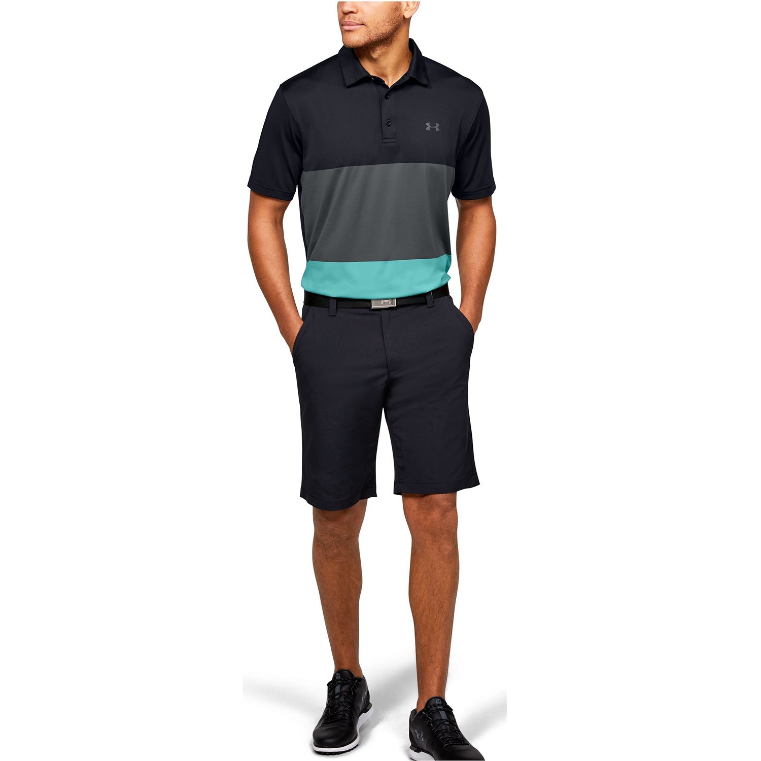 Polera Manga Corta Playoff Polo Colorbl para Hombre