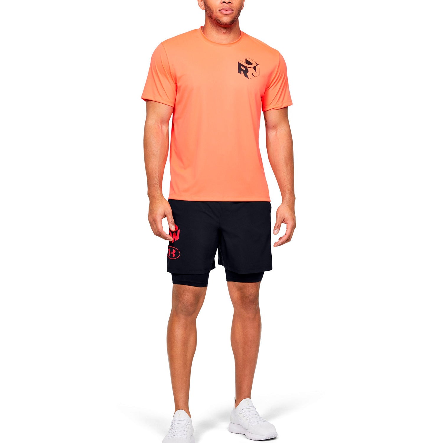 Short Ua Launch Sw 2-In-1 para Hombre