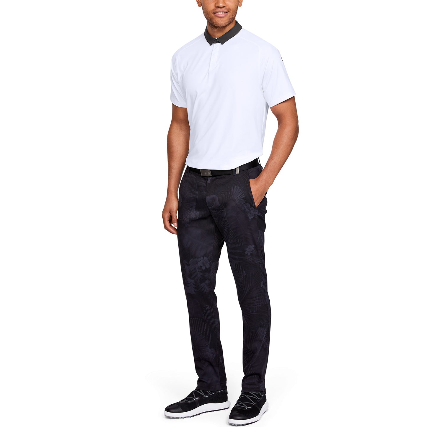 Polera Polo UA Range Unlimited Iso-Chill para Hombre