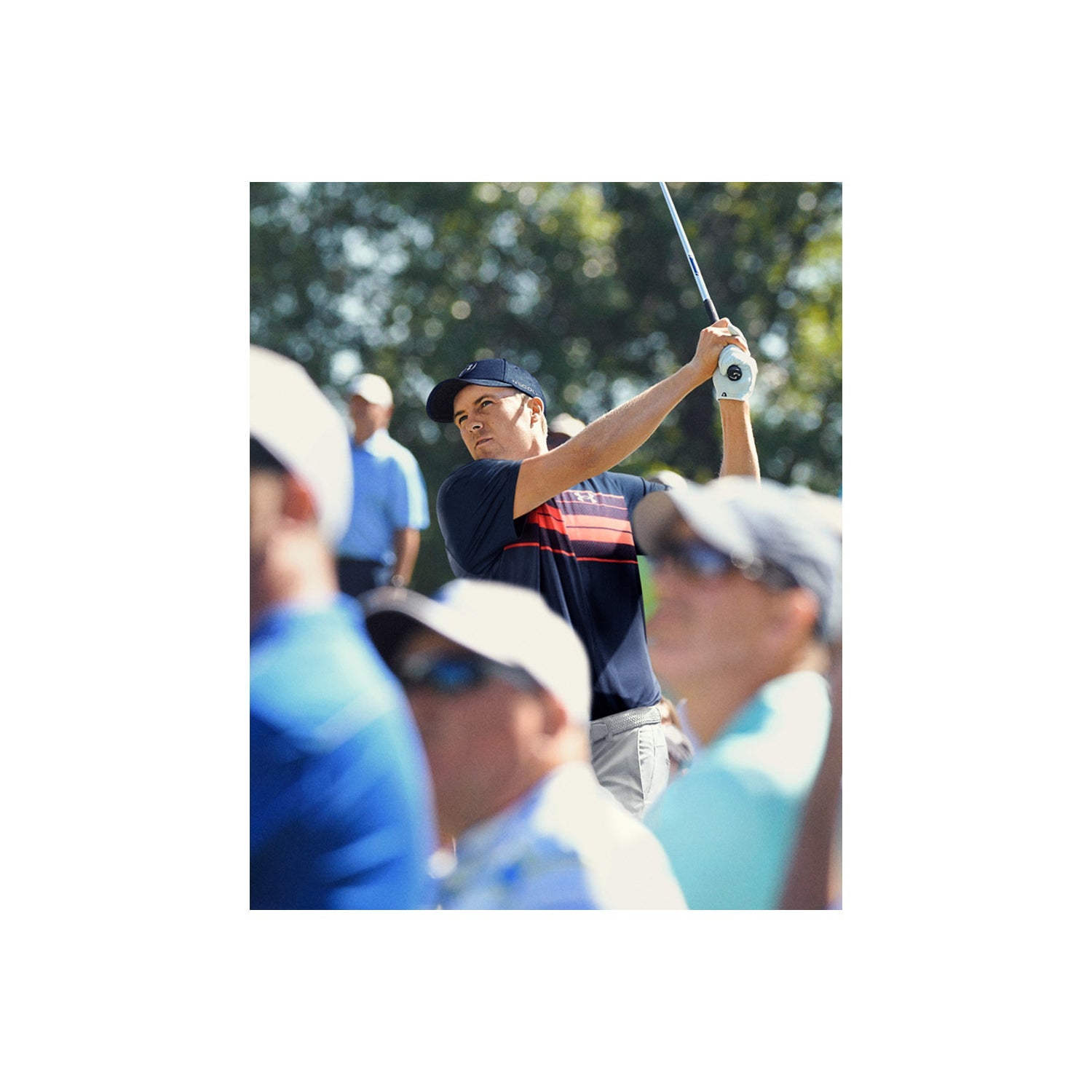 Polera Polo UA Vanish Chest Stripe para Hombre