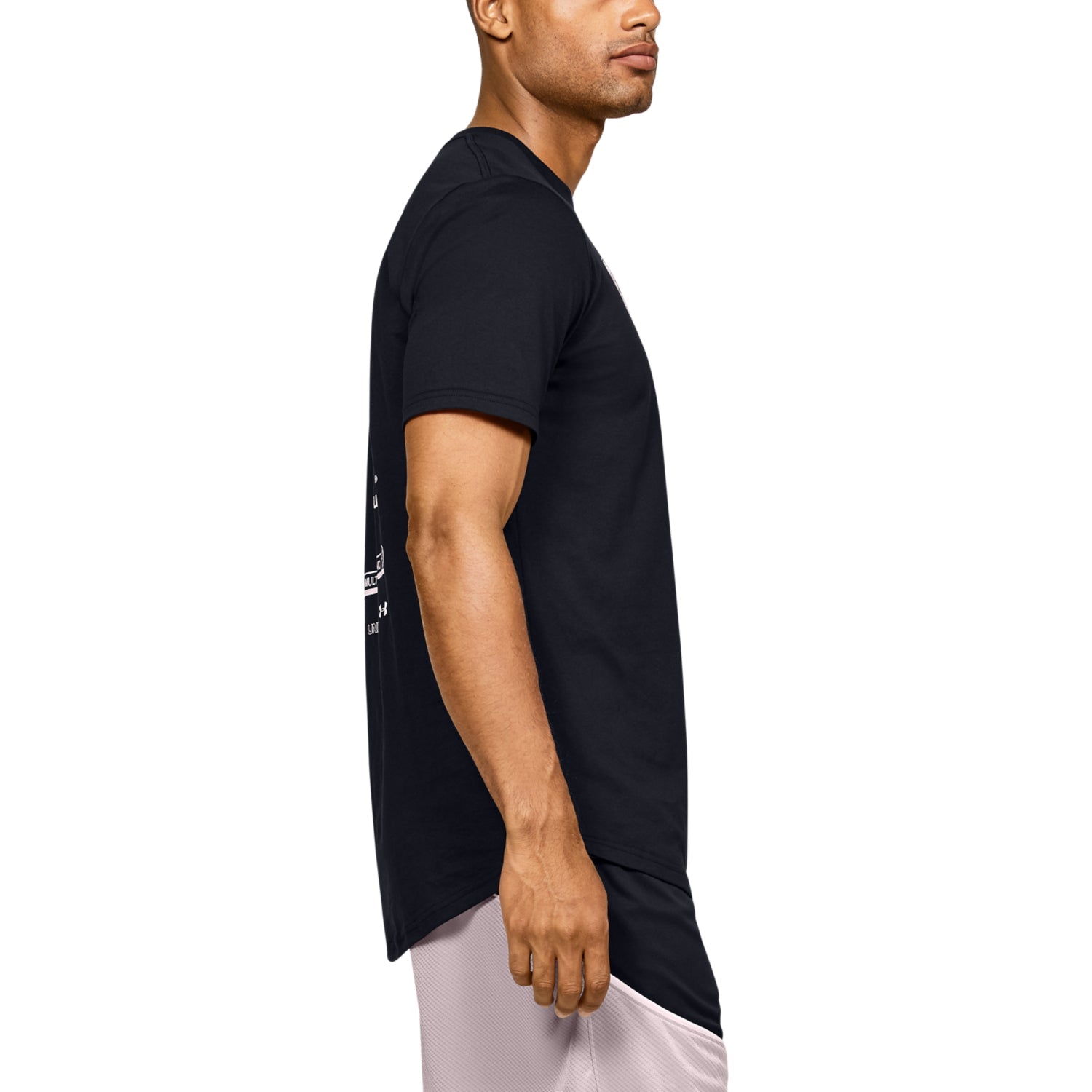 Polera UA Baseline Verbiage para Hombre