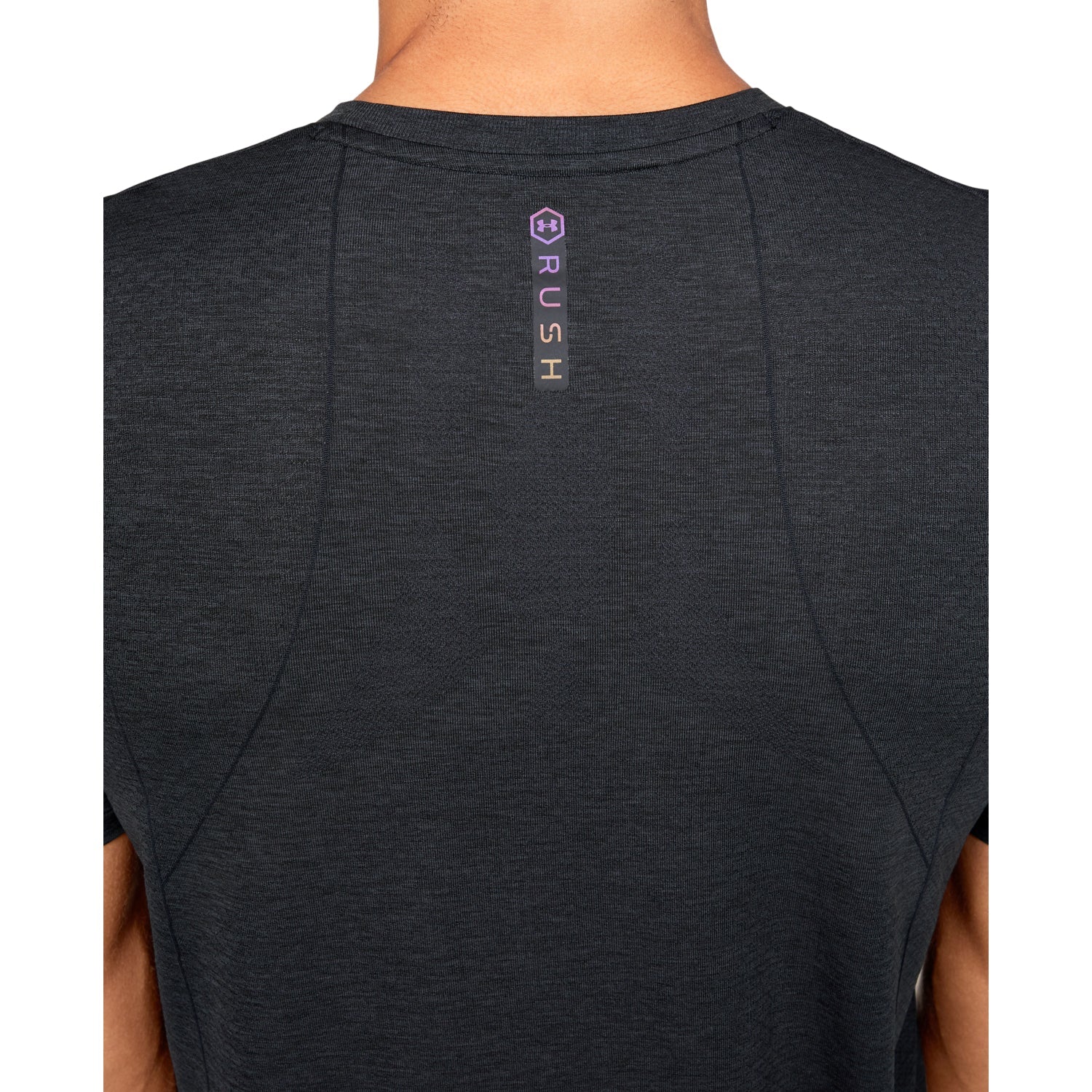 Polera Manga Corta UA RUSH™ Seamless Fitted para Hombre