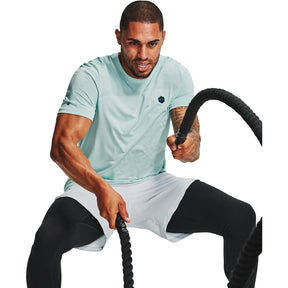 Polera Manga Corta UA RUSH™ Seamless Fitted para Hombre