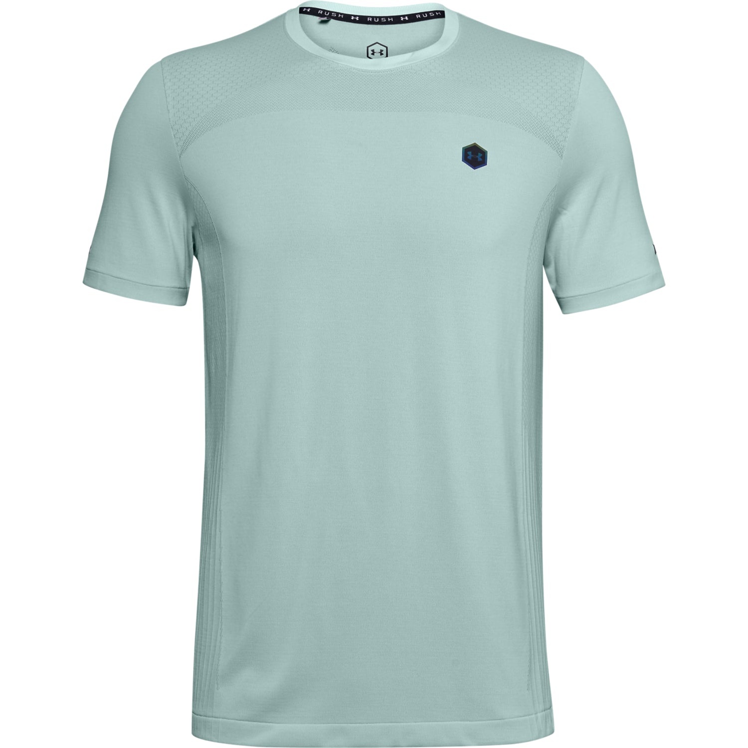 Polera Manga Corta UA RUSH™ Seamless Fitted para Hombre