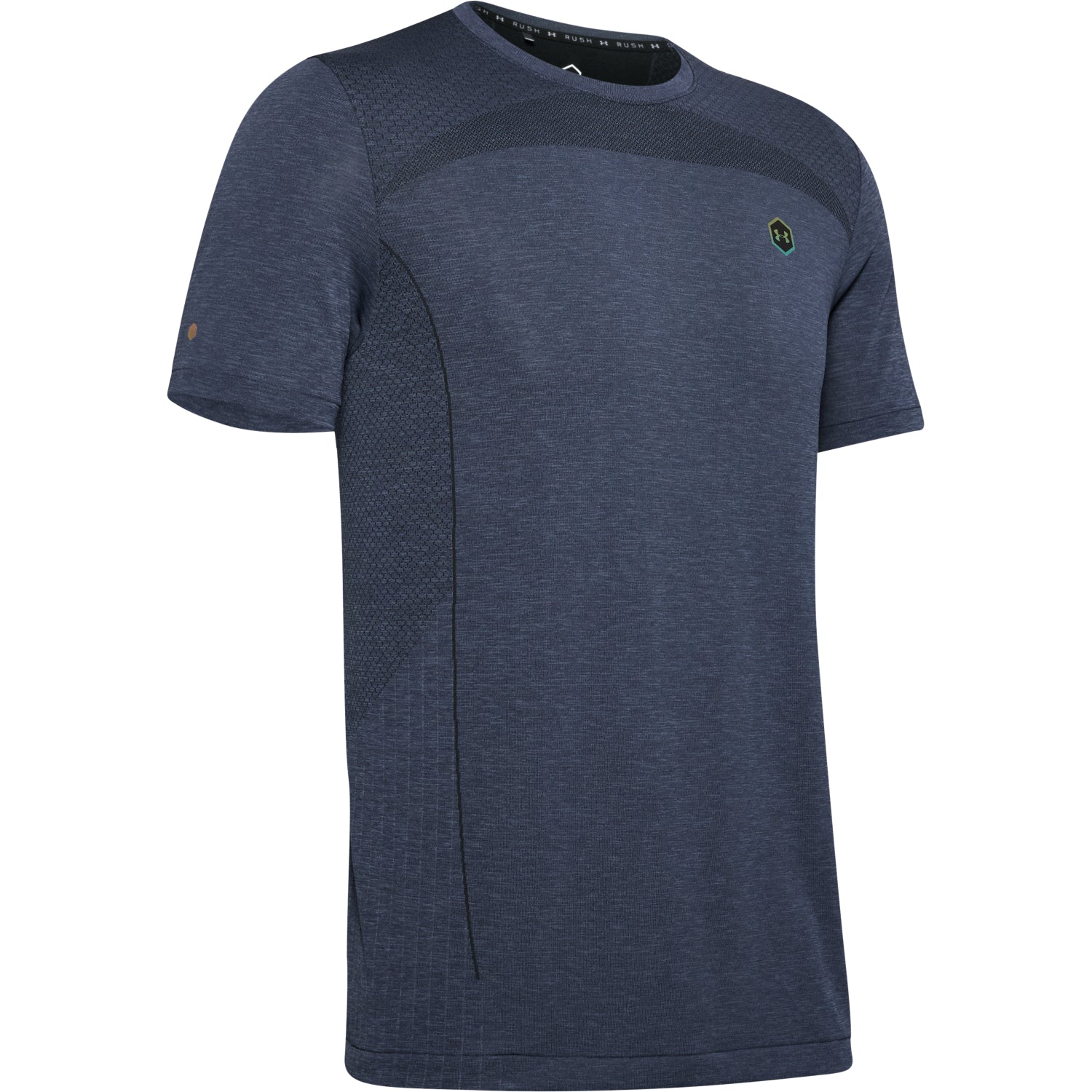 Polera Manga Corta UA RUSH™ Seamless Fitted para Hombre